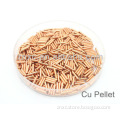 High purity Copper pellets 99.995% Cu pellet 4N5